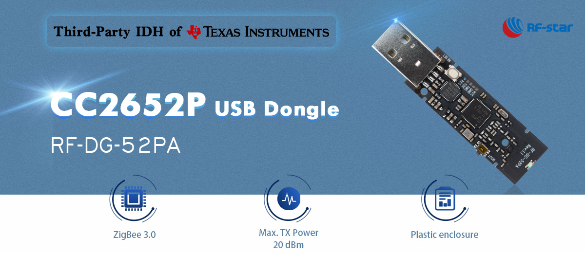 Các tính năng của USB Dongle Bluetooth ZigBee CC2652P