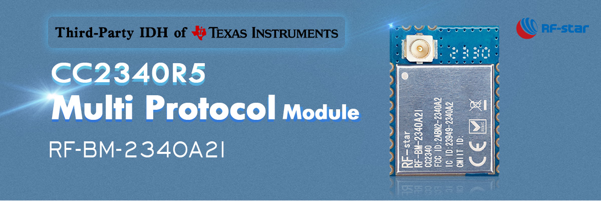Tính năng của Module đa giao thức TI CC2340R5 RF-BM-2340A2I