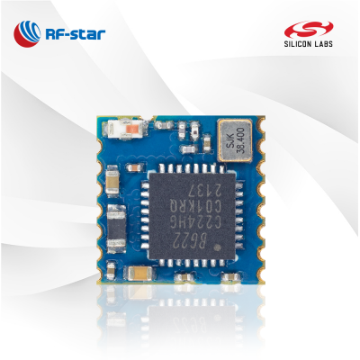 BLE5.3  SiliconLabs EFR32BG22 Module with Chip Antenna