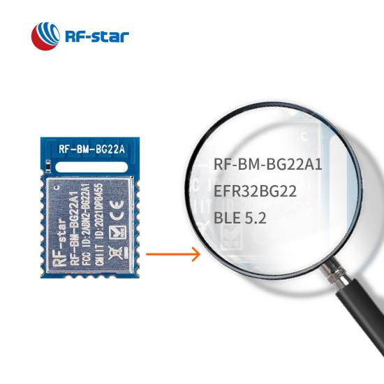 EFR32BG22 Low Power Bluetooth Master Slave Module RF-BM-BG22A1