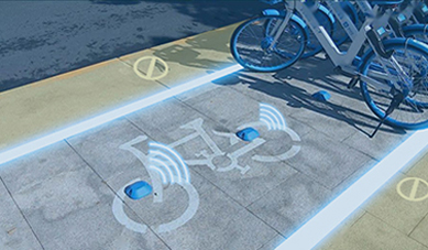Hàng rào Rampant Xe đạp dùng chung có Bluetooth