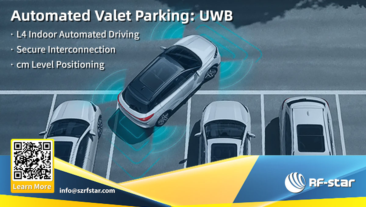Đỗ xe có người phục vụ tự động: UWB
