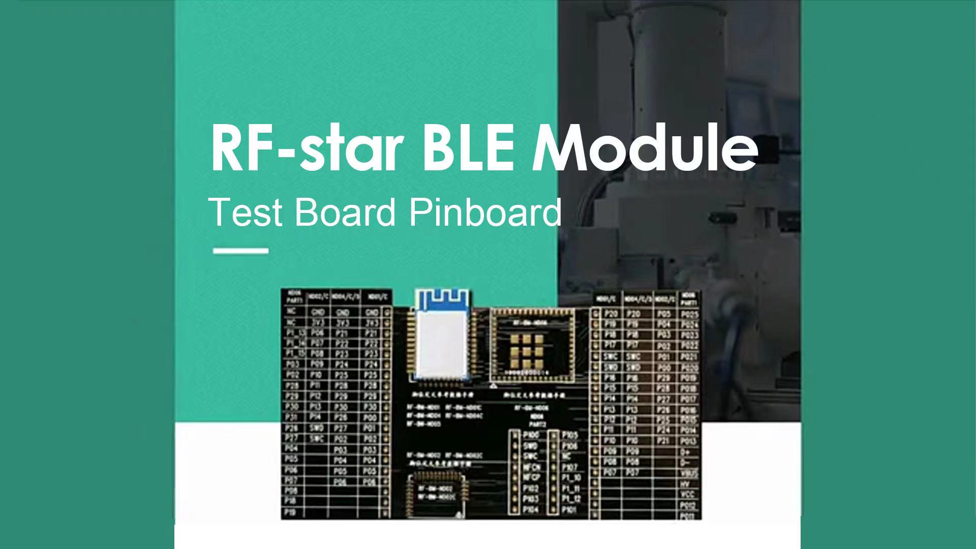 Bảng ghim bảng kiểm tra RF-star cho mô-đun dòng TI (CC2540 CC2541 CC2640)